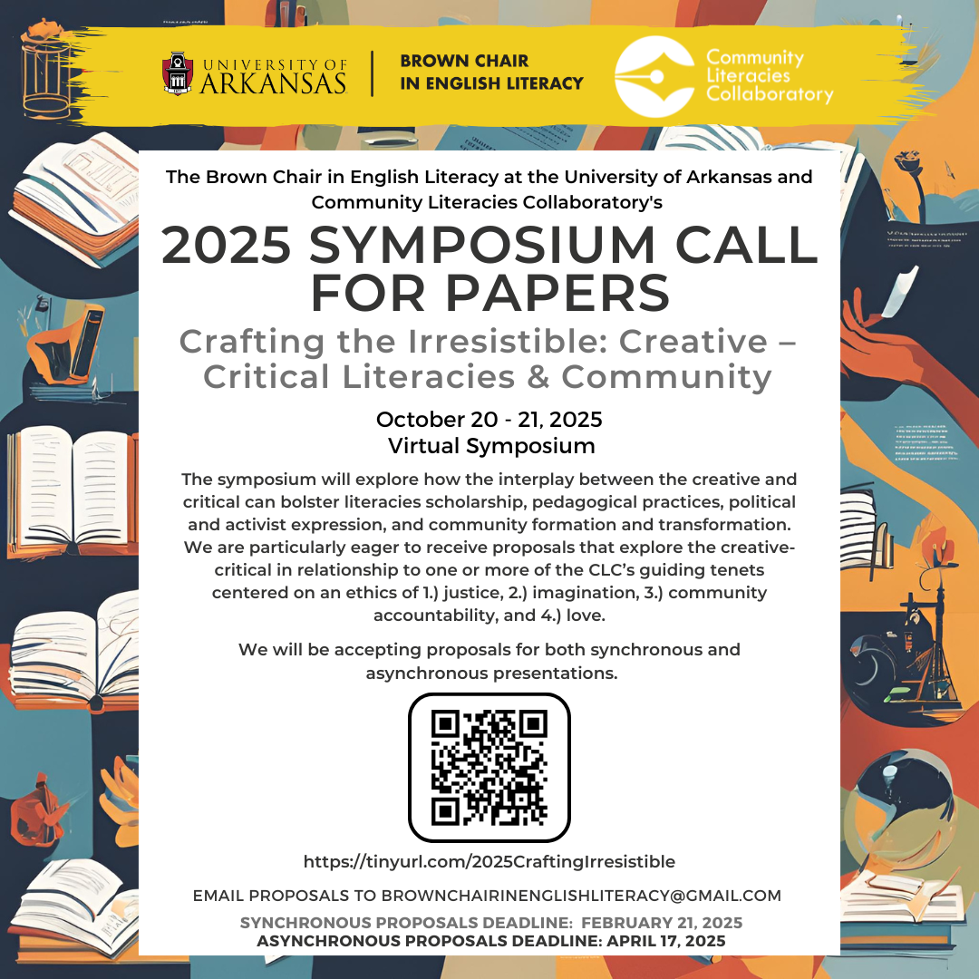 2025 Symposium | Crafting the Irresistible: Creative - Critical Literacies & Community