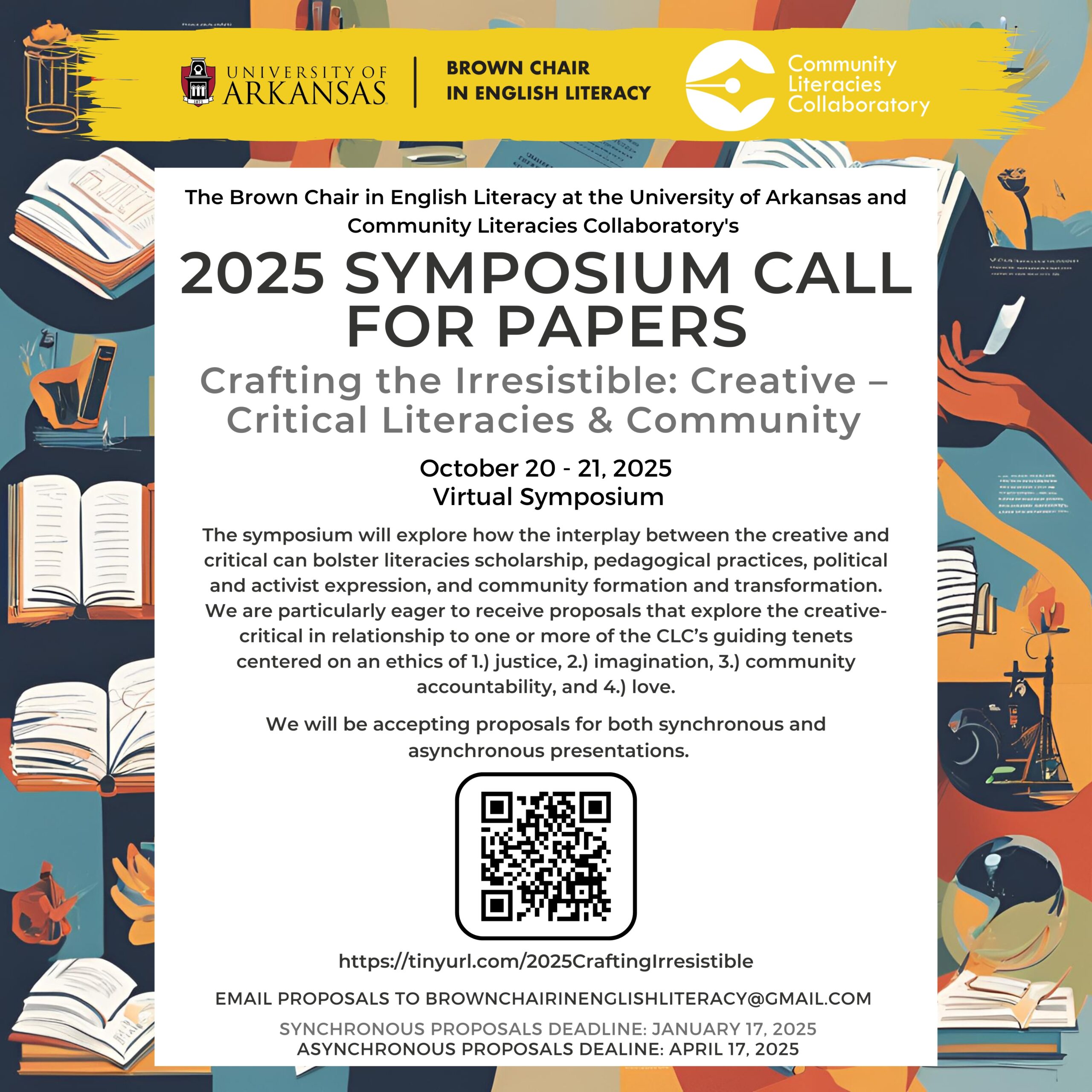 2025 Symposium | Crafting the Irresistible: Creative - Critical Literacies & Community